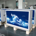 Signage legível livre exterior do LCD Digital da rede da prova da água da luz solar da condição do ar de 82 polegadas